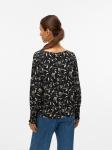 Блуза VERO MODA VMLYDIA, Black - фото 5