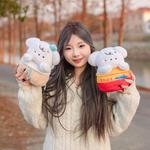 Плюшевая кукла милый щенок высота 23 см LEVENKENESS - фото 6