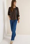 Блуза Cecil Blouse, Braun/Dark Brown - фото 3