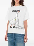 Футболка с гусем Moschino, белый - фото 3