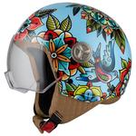 Открытый шлем Nzi Zeta 2, синий - фото