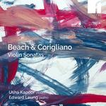 CD диск Corigliano / Beach / Leung: Beach & Corgliano: Violin Sonatas - фото