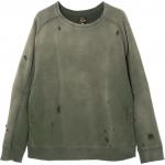 Хлопковый свитшот Needles, зеленый - фото