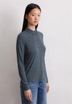 Блуза Marc O'Polo LONG SLEEVE COLLAR BUTTON PLACKET, Dark Blue/Blue - фото 5