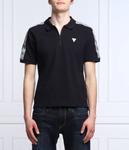 Поло мужское Guess Active с воротником на молнии, синий - фото