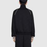 Куртка Gg Jacquard Jersey Zip GUCCI, черный - фото 10