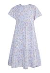Платье DreiMaster, цвет Hellblau Blume - фото