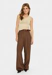 Топ Saint Tropez GARIMA TANK, Brown Rice Melange/Brown - фото 2