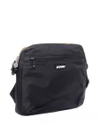 Сумка-мессенджер на молнии K-Way, черный - фото 3
