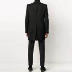 Пальто мужское черное Saint Laurent, черный - фото 3