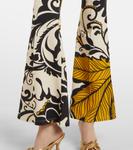 Расклешенные флисовые брюки с принтом Медитация La DoubleJ, Marea - фото 5