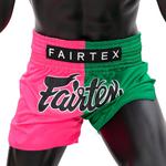 Шорты Fairtex Muay Thai Shorts - BS1911 Pink/Green, розовый/зеленый - фото 3