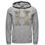 Мужской пуловер с капюшоном с гербом Хогвартса Harry Potter - фото