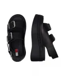 Кожаные сандалии Tommy Jeans, черный - фото 4