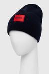 HUGO шерстяная шапка, темно-синий - фото 3