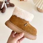 Детская хлопковая обувь для детей Tide attack, коричневый - фото 5