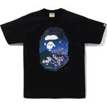 Футболка Bape мужская A Bathing Ape, черный - фото