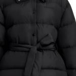 Пуховик женский черный COACH - фото 7