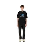 Футболка surfer t-shirt 'black blue' Balenciaga, черный - фото 4