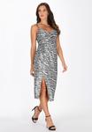 Платье faina, Silver/Natural White - фото 4