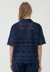 Блуза Jimmy Key Button-down blouse, Dark Blue - фото 3