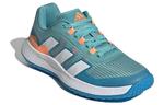 Кроссовки (WMNS) adidas Forcebounce 2.0 'Blue Orange White', синий - фото 3