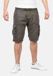 Шорты INDICODE JEANS Shorts, Raven/Grey - фото