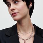 Шарм Pandora Sparkling Infinity Heart Dangle Charm, двухцветный - фото 3