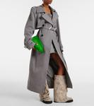 Боевые ботинки Robin из парусины The Attico, Sand Melange - фото 2