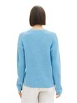 Пуловер Tom Tailor Pullover, цвет clear light blue melange - фото 4