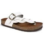 Сандалии Crawford на удобной стельке White Mountain, white leather - фото