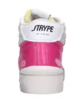 Белые кроссовки Strype, розовый - фото 2
