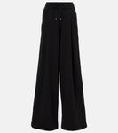 Широкие брюки из хлопка Dries Van Noten, черный - фото