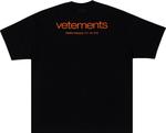 Футболка Vetements Urban Logo  'Black', черный - фото 2