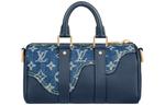 LOUIS VUITTON Сумка X Nigo Keepall Xs Monogram Blue - фото 2
