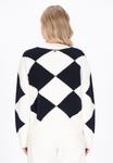 Джемпер DreiMaster Jumper, Offwhite Dark Navy/Off-White - фото 3
