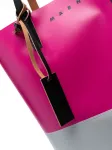 Сумка-тоут Tribeca в стиле колор-блок Marni, розовый - фото 4