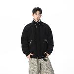 Пуховик Unisex Stand Collar Thickened VanCamel, distant mountain серый - фото 11