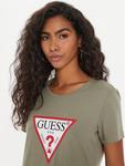 Футболка стандартного кроя Guess, зеленый - фото 4