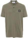 Stone Island рубашка поло с логотипом Compass, зеленый - фото