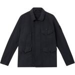 STONE ISLAND Призрачная полевая куртка, Black - фото