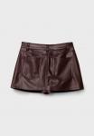 Юбка Stradivarius Mini skirt, Bordeaux - фото 7