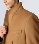 Двубортное пальто из шерсти и кашемира Tom Ford, Camel - фото 6