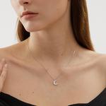 Apm Monaco Eternelle 925 серебряное колье браслет женский - фото 7