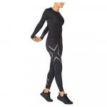 Футболка с длинным рукавом 2XU Core Compression, черный - фото 3