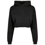 Худи Urban Classics Oversized Cropped, черный - фото 3