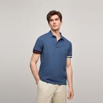 Мужская поло Tommy Hilfiger, синий - фото 6