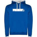 Худи Kruskis Frame Bike Two-Colour, синий - фото