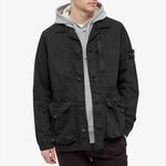 Куртка vintage canvas 3 pocket jacket 'black' Stone Island, черный - фото 3