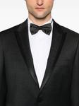 Tagliatore вечерний костюм с однобортным пиджаком, черный - фото 4